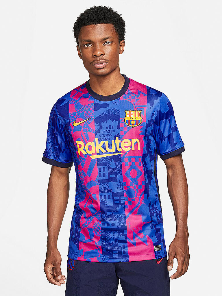 Nike trikot blau pink online